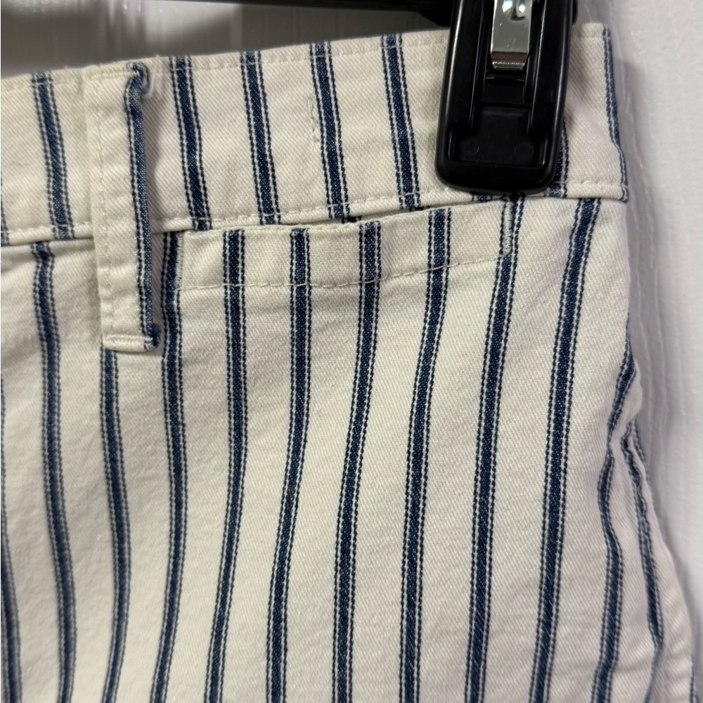 J. Crew "Slim Wide Leg" Striped Pants - Size 27 - Picture 3 of 14